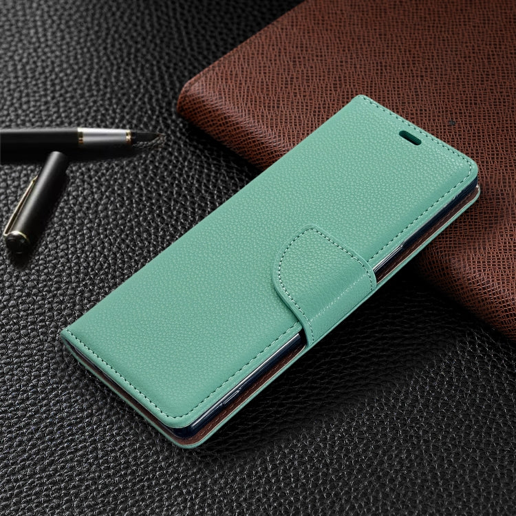 For Sony Xperia 5 / XZ5 Litchi Texture Pure Color Horizontal Flip PU Leather Case with Holder & Card Slots & Wallet & Lanyard