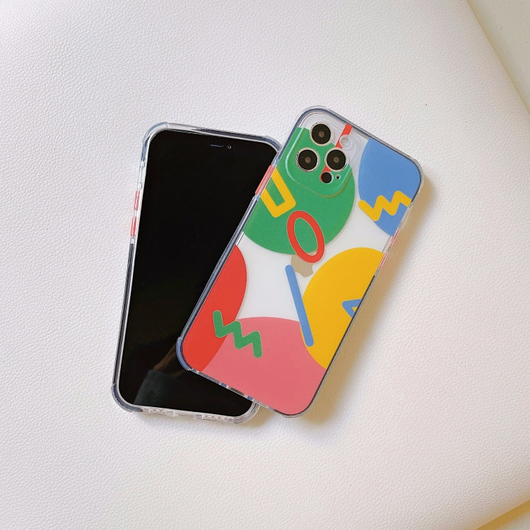 For iPhone 13 Pro Max Shockproof TPU Pattern Protective Case