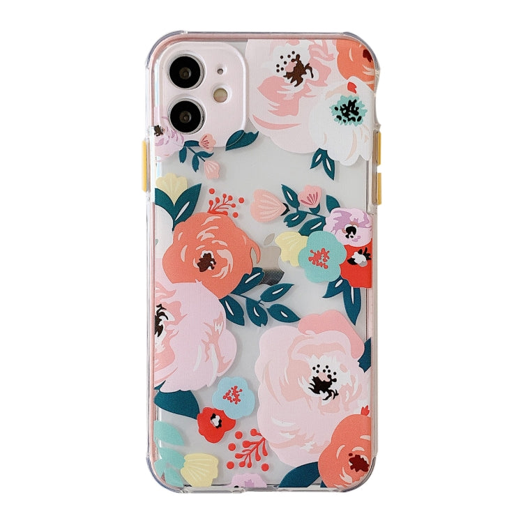 For iPhone 12 Shockproof TPU Pattern Protective Case