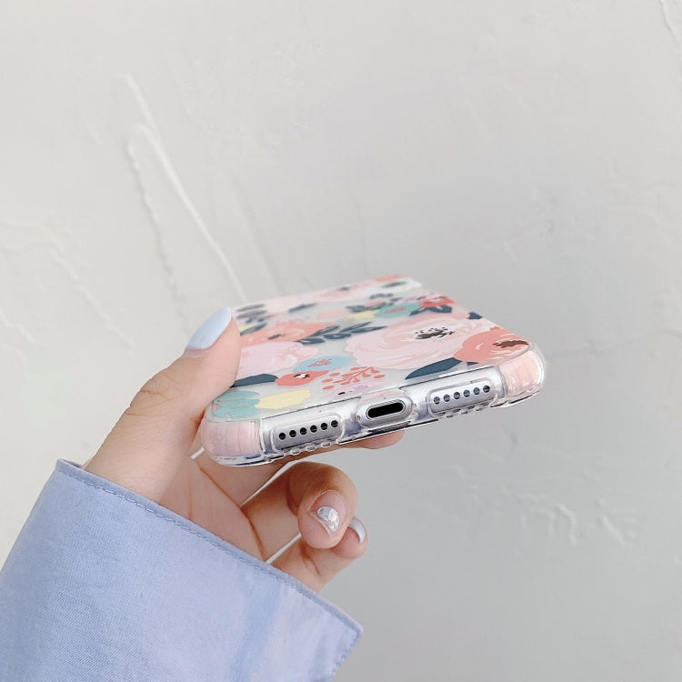 For iPhone 12 Shockproof TPU Pattern Protective Case