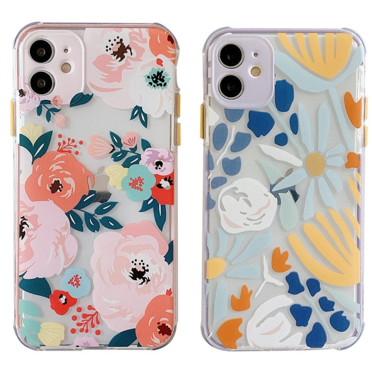 For iPhone 11 Shockproof TPU Pattern Protective Case