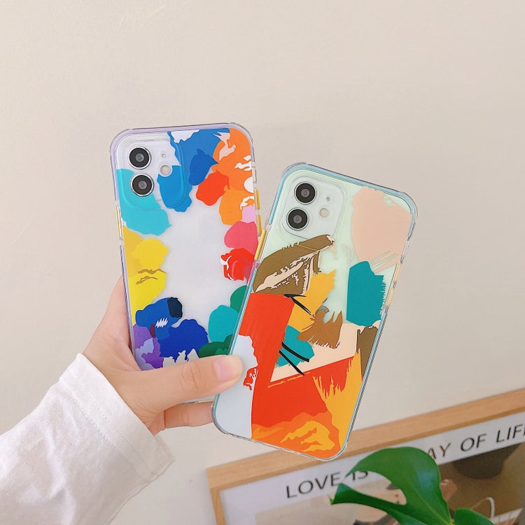 For iPhone 13 Pro Max Shockproof TPU Pattern Protective Case