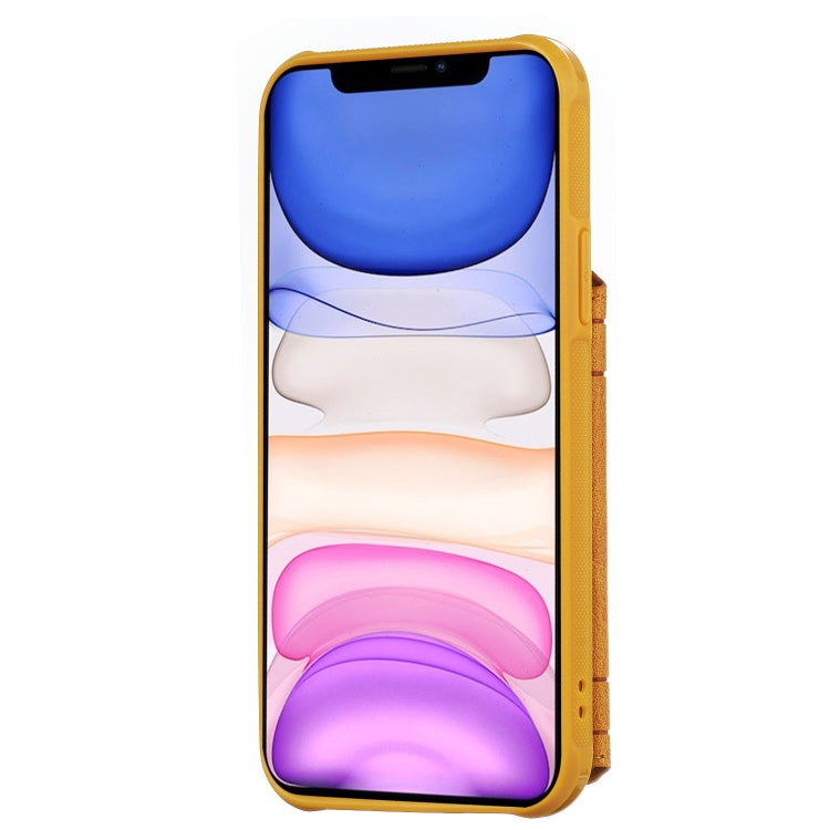 For iPhone 11 Pro Sunflower Embossing Pattern PU + TPU Case with Holder & Card Slots & Photo Frame & Lanyard