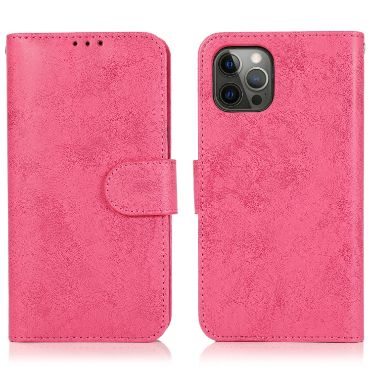 For iPhone 13 Pro Retro 2 in 1 Detachable Magnetic Horizontal Flip TPU + PU Leather Case with Holder & Card Slots & Photo Frame & Wallet