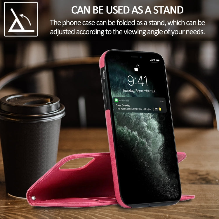For iPhone 13 Pro Retro 2 in 1 Detachable Magnetic Horizontal Flip TPU + PU Leather Case with Holder & Card Slots & Photo Frame & Wallet