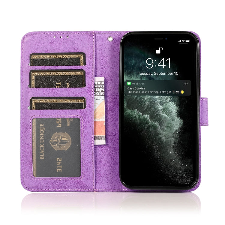 For iPhone 13 Pro Retro 2 in 1 Detachable Magnetic Horizontal Flip TPU + PU Leather Case with Holder & Card Slots & Photo Frame & Wallet
