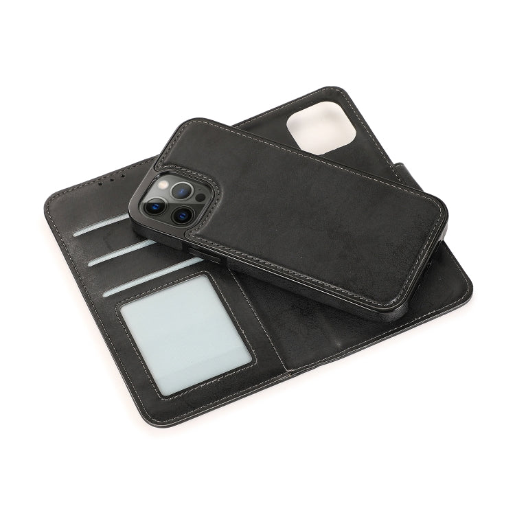 For iPhone 13 Pro Max Retro 2 in 1 Detachable Magnetic Horizontal Flip TPU + PU Leather Case with Holder & Card Slots & Photo Frame & Wallet