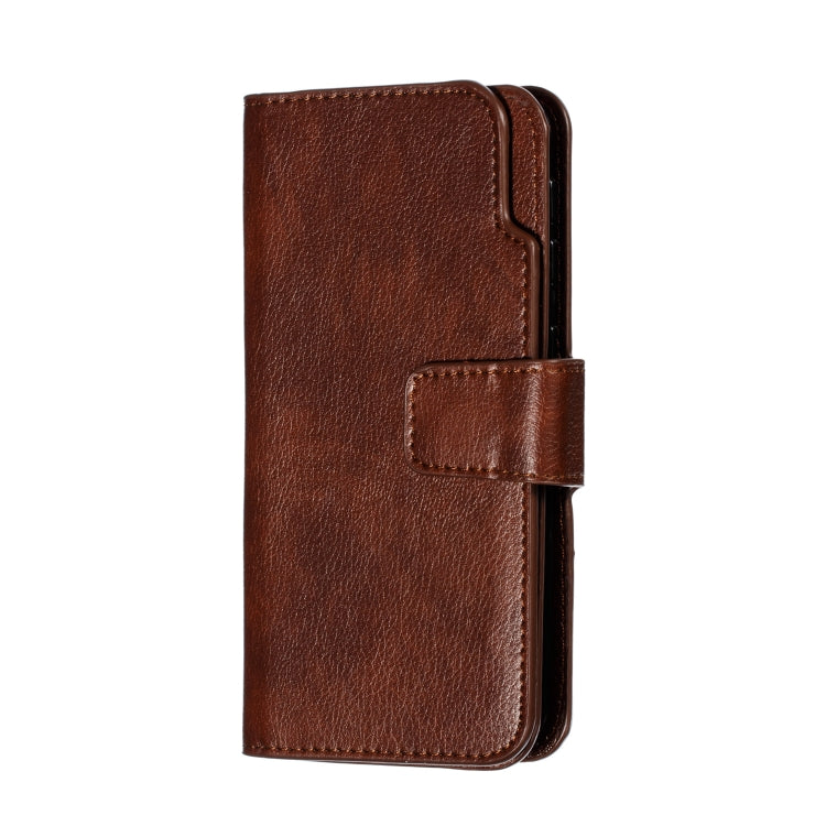 For Galaxy A10e Litchi Texture Horizontal Flip Leather Case, with Nine Card Slots & Wallet & Photo Frame