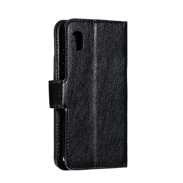 For Galaxy A10e Litchi Texture Horizontal Flip Leather Case, with Nine Card Slots & Wallet & Photo Frame