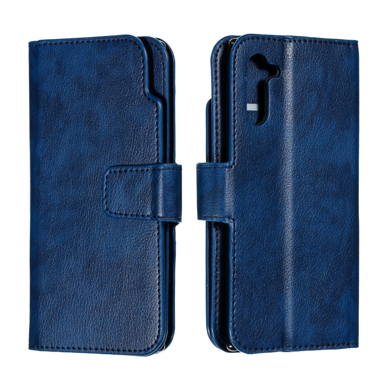 For Galaxy Note 10 Litchi Texture Horizontal Flip Leather Case, with Nine Card Slots & Wallet & Photo Frame