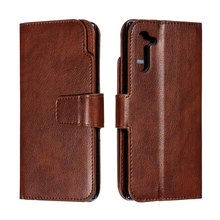 For Galaxy Note 10 Litchi Texture Horizontal Flip Leather Case, with Nine Card Slots & Wallet & Photo Frame