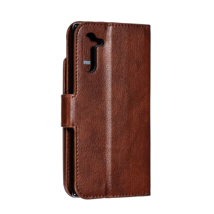 For Galaxy Note 10 Litchi Texture Horizontal Flip Leather Case, with Nine Card Slots & Wallet & Photo Frame
