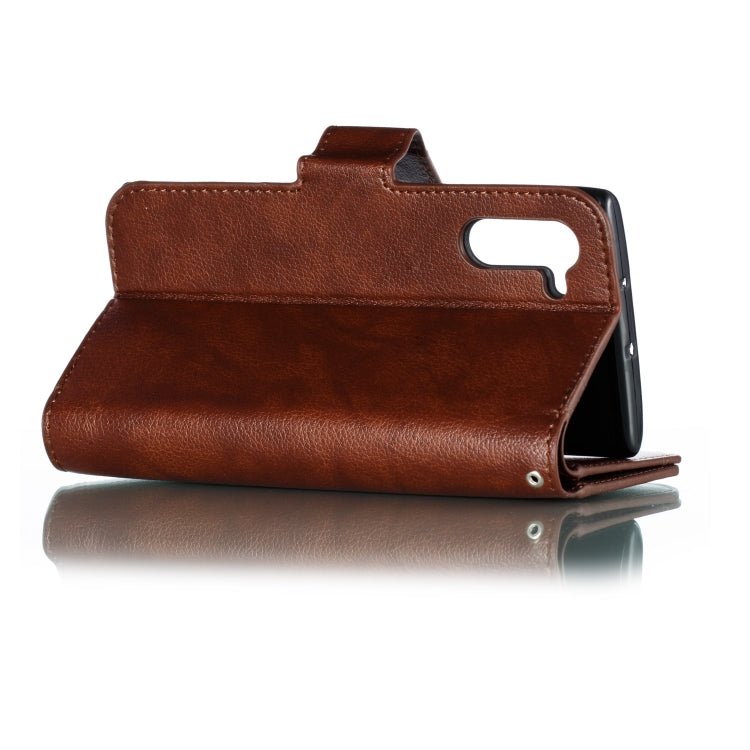 For Galaxy Note 10 Litchi Texture Horizontal Flip Leather Case, with Nine Card Slots & Wallet & Photo Frame