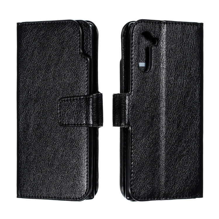 For Galaxy Note 10 Litchi Texture Horizontal Flip Leather Case, with Nine Card Slots & Wallet & Photo Frame