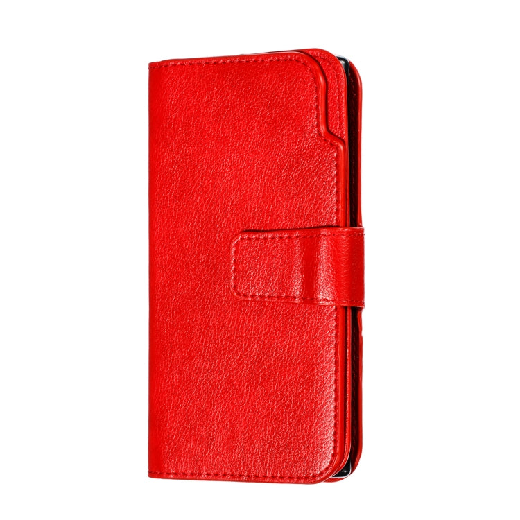 For Galaxy Note 10 Litchi Texture Horizontal Flip Leather Case, with Nine Card Slots & Wallet & Photo Frame