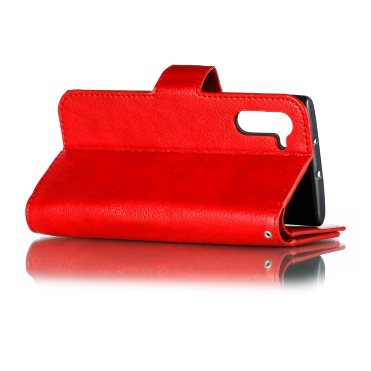 For Galaxy Note 10 Litchi Texture Horizontal Flip Leather Case, with Nine Card Slots & Wallet & Photo Frame