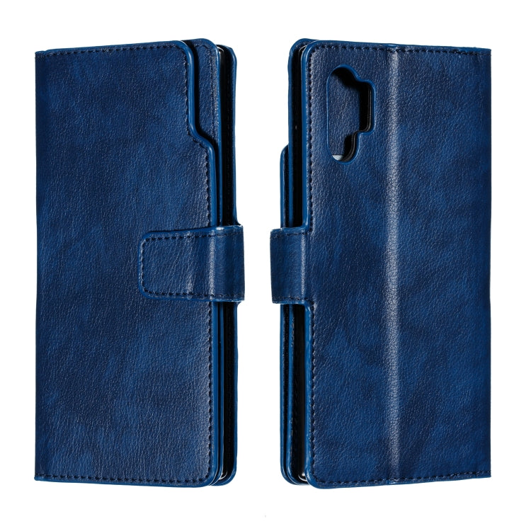 For Galaxy Note 10 Pro Litchi Texture Horizontal Flip Leather Case, with Nine Card Slots & Wallet & Photo Frame