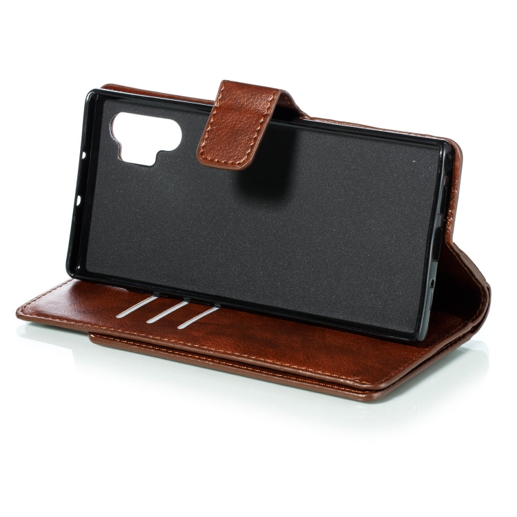 For Galaxy Note 10 Pro Litchi Texture Horizontal Flip Leather Case, with Nine Card Slots & Wallet & Photo Frame
