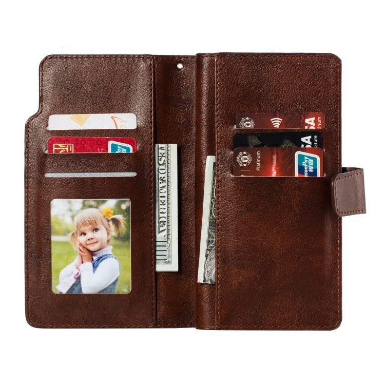 For Galaxy Note 10 Pro Litchi Texture Horizontal Flip Leather Case, with Nine Card Slots & Wallet & Photo Frame
