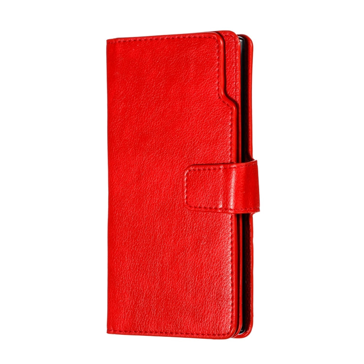 For Galaxy Note 10 Pro Litchi Texture Horizontal Flip Leather Case, with Nine Card Slots & Wallet & Photo Frame