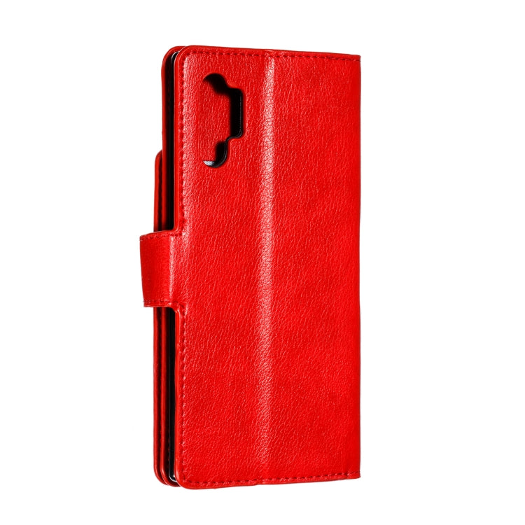 For Galaxy Note 10 Pro Litchi Texture Horizontal Flip Leather Case, with Nine Card Slots & Wallet & Photo Frame
