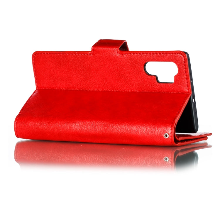 For Galaxy Note 10 Pro Litchi Texture Horizontal Flip Leather Case, with Nine Card Slots & Wallet & Photo Frame