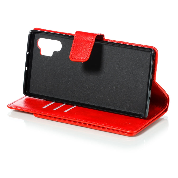 For Galaxy Note 10 Pro Litchi Texture Horizontal Flip Leather Case, with Nine Card Slots & Wallet & Photo Frame