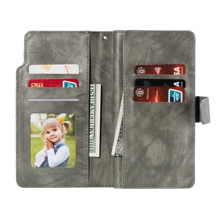 For Galaxy Note 10 Pro Litchi Texture Horizontal Flip Leather Case, with Nine Card Slots & Wallet & Photo Frame