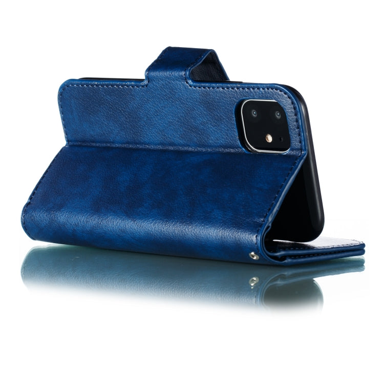 For iPhone 11 Litchi Texture Horizontal Flip Leather Case, with Nine Card Slots & Wallet & Photo Frame