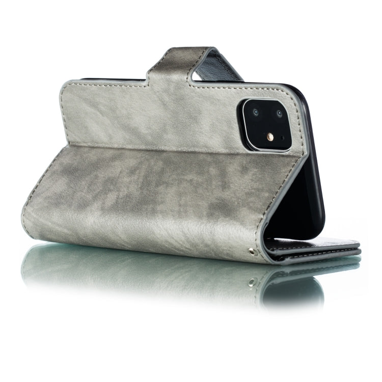 For iPhone 11 Litchi Texture Horizontal Flip Leather Case, with Nine Card Slots & Wallet & Photo Frame