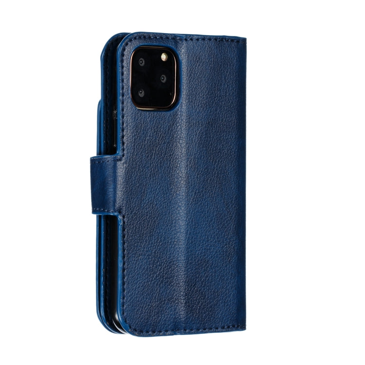 For iPhone 11 Pro Litchi Texture Horizontal Flip Leather Case, with Nine Card Slots & Wallet & Photo Frame