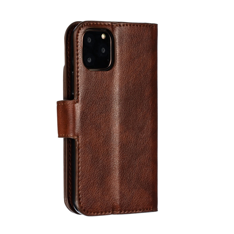 For iPhone 11 Pro Litchi Texture Horizontal Flip Leather Case, with Nine Card Slots & Wallet & Photo Frame