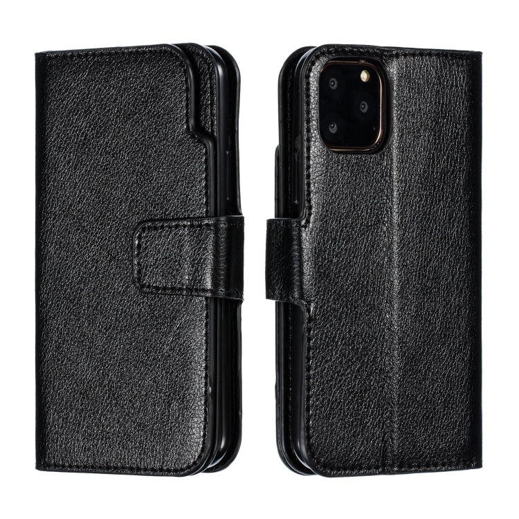 For iPhone 11 Pro Litchi Texture Horizontal Flip Leather Case, with Nine Card Slots & Wallet & Photo Frame