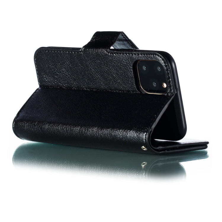 For iPhone 11 Pro Litchi Texture Horizontal Flip Leather Case, with Nine Card Slots & Wallet & Photo Frame