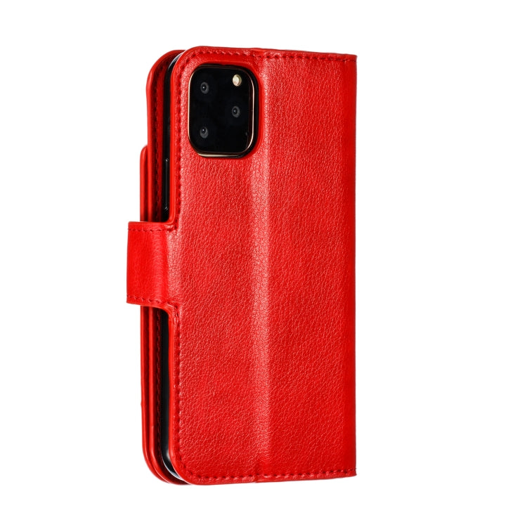 For iPhone 11 Pro Litchi Texture Horizontal Flip Leather Case, with Nine Card Slots & Wallet & Photo Frame