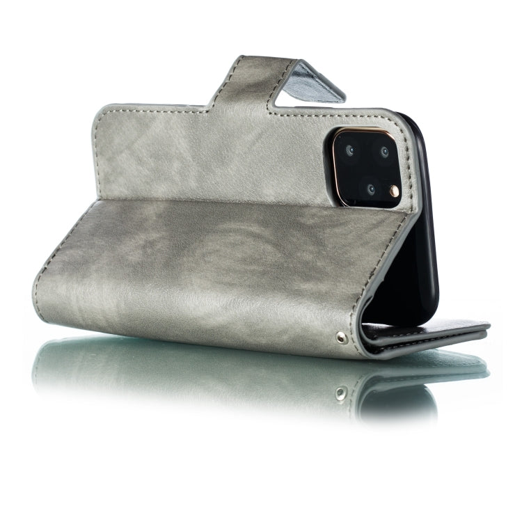 For iPhone 11 Pro Litchi Texture Horizontal Flip Leather Case, with Nine Card Slots & Wallet & Photo Frame
