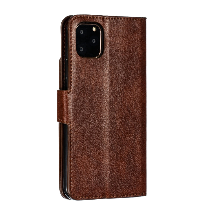 For iPhone 11 Pro Max Litchi Texture Horizontal Flip Leather Case, with Nine Card Slots & Wallet & Photo Frame