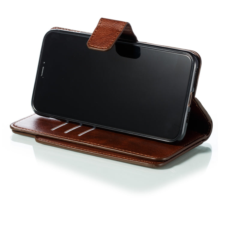 For iPhone 11 Pro Max Litchi Texture Horizontal Flip Leather Case, with Nine Card Slots & Wallet & Photo Frame