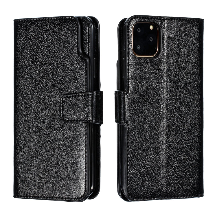 For iPhone 11 Pro Max Litchi Texture Horizontal Flip Leather Case, with Nine Card Slots & Wallet & Photo Frame
