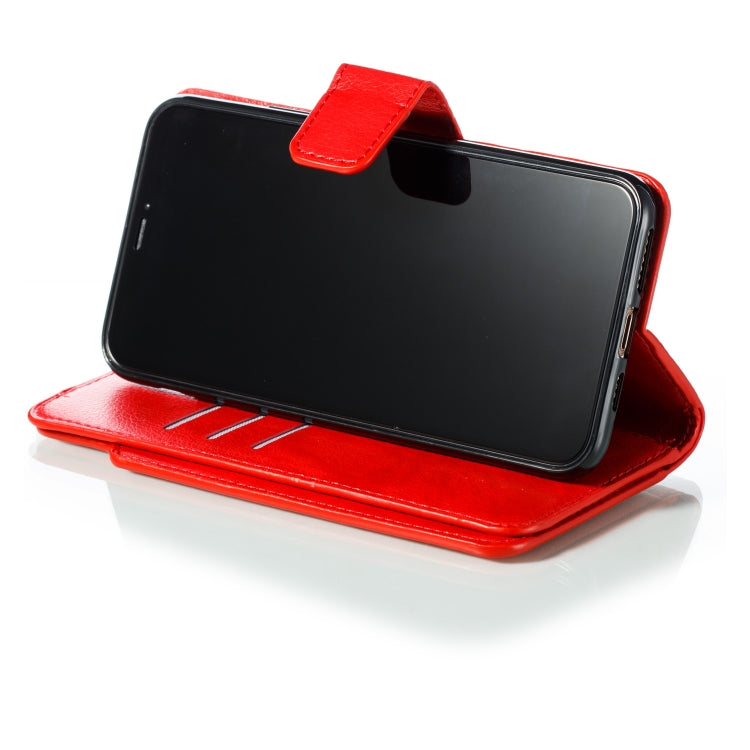 For iPhone 11 Pro Max Litchi Texture Horizontal Flip Leather Case, with Nine Card Slots & Wallet & Photo Frame