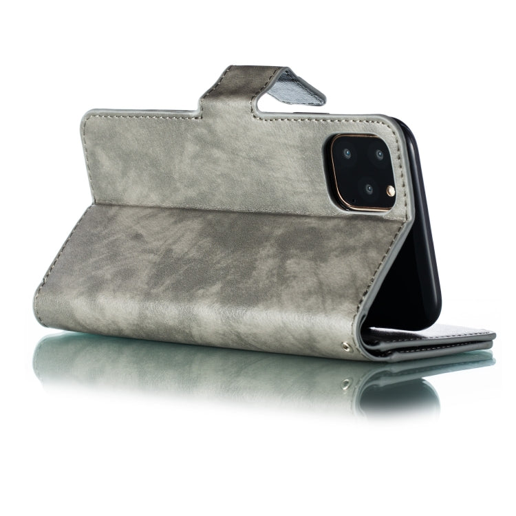 For iPhone 11 Pro Max Litchi Texture Horizontal Flip Leather Case, with Nine Card Slots & Wallet & Photo Frame