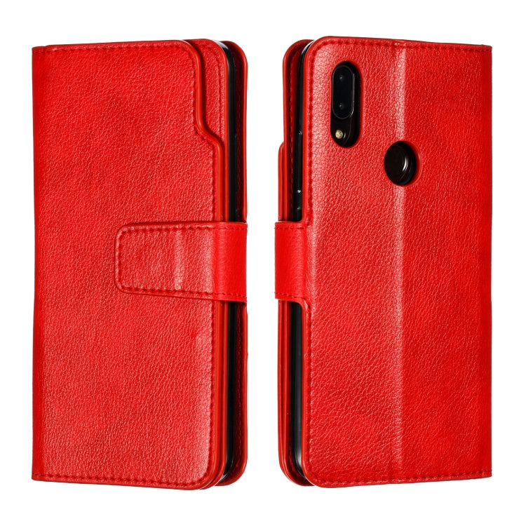 For Xiaomi Redmi 7 Litchi Texture Horizontal Flip Leather Case, with Nine Card Slots & Wallet & Photo Frame