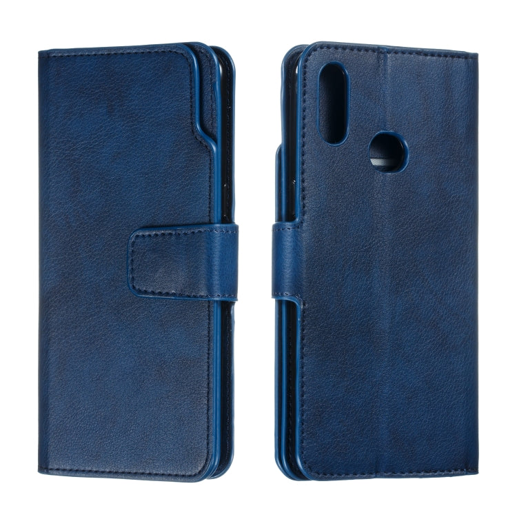 For Galaxy A10s Litchi Texture Horizontal Flip Leather Case