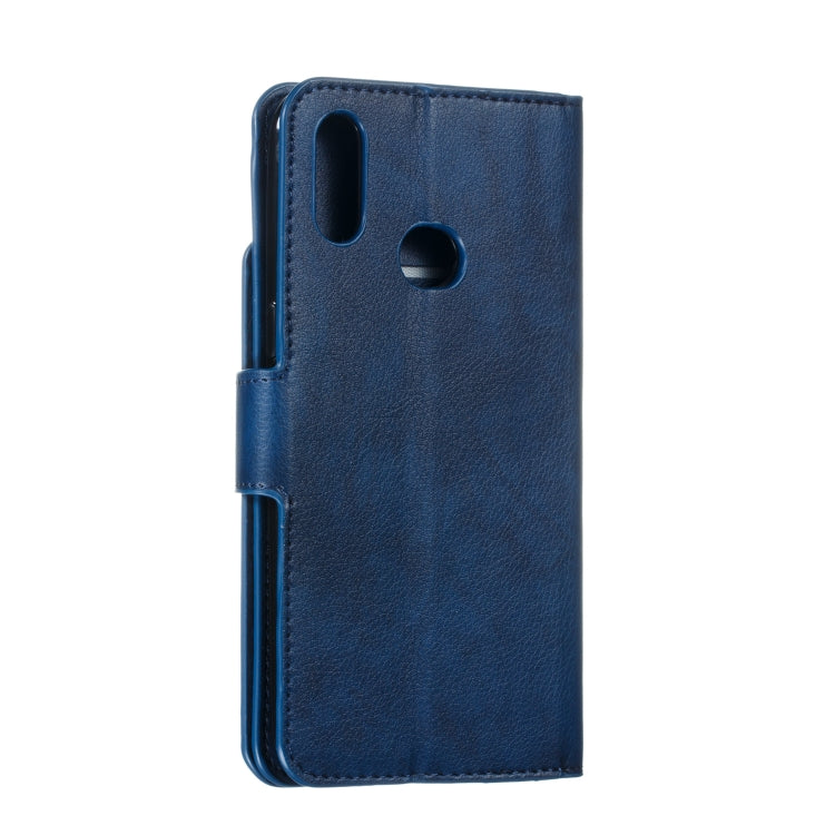 For Galaxy A10s Litchi Texture Horizontal Flip Leather Case