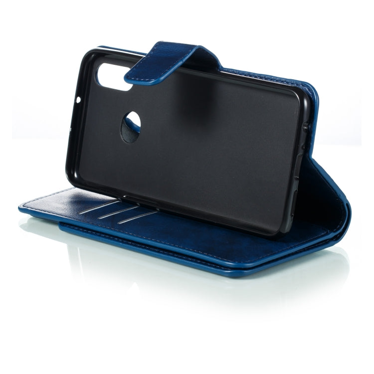 For Galaxy A10s Litchi Texture Horizontal Flip Leather Case