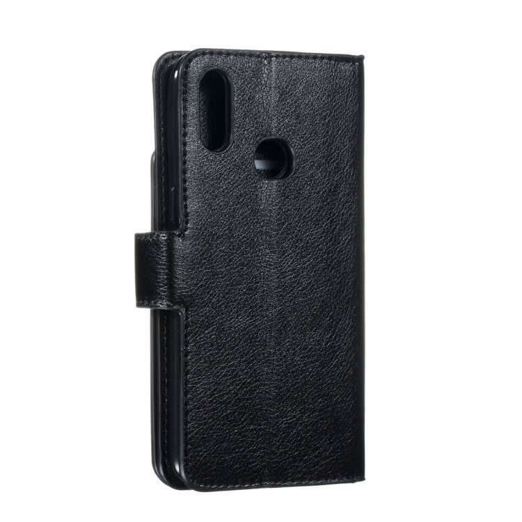 For Galaxy A10s Litchi Texture Horizontal Flip Leather Case