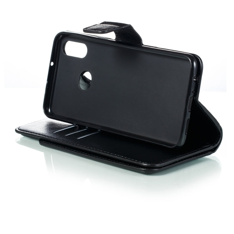 For Galaxy A10s Litchi Texture Horizontal Flip Leather Case