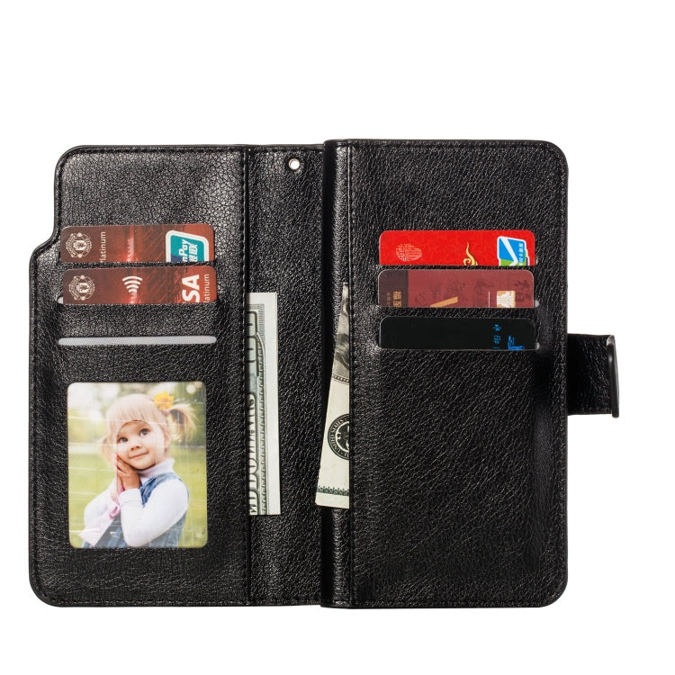 For Galaxy A10s Litchi Texture Horizontal Flip Leather Case