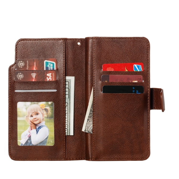 For Galaxy A10s Litchi Texture Horizontal Flip Leather Case