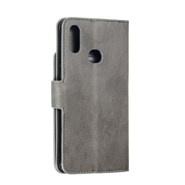 For Galaxy A10s Litchi Texture Horizontal Flip Leather Case